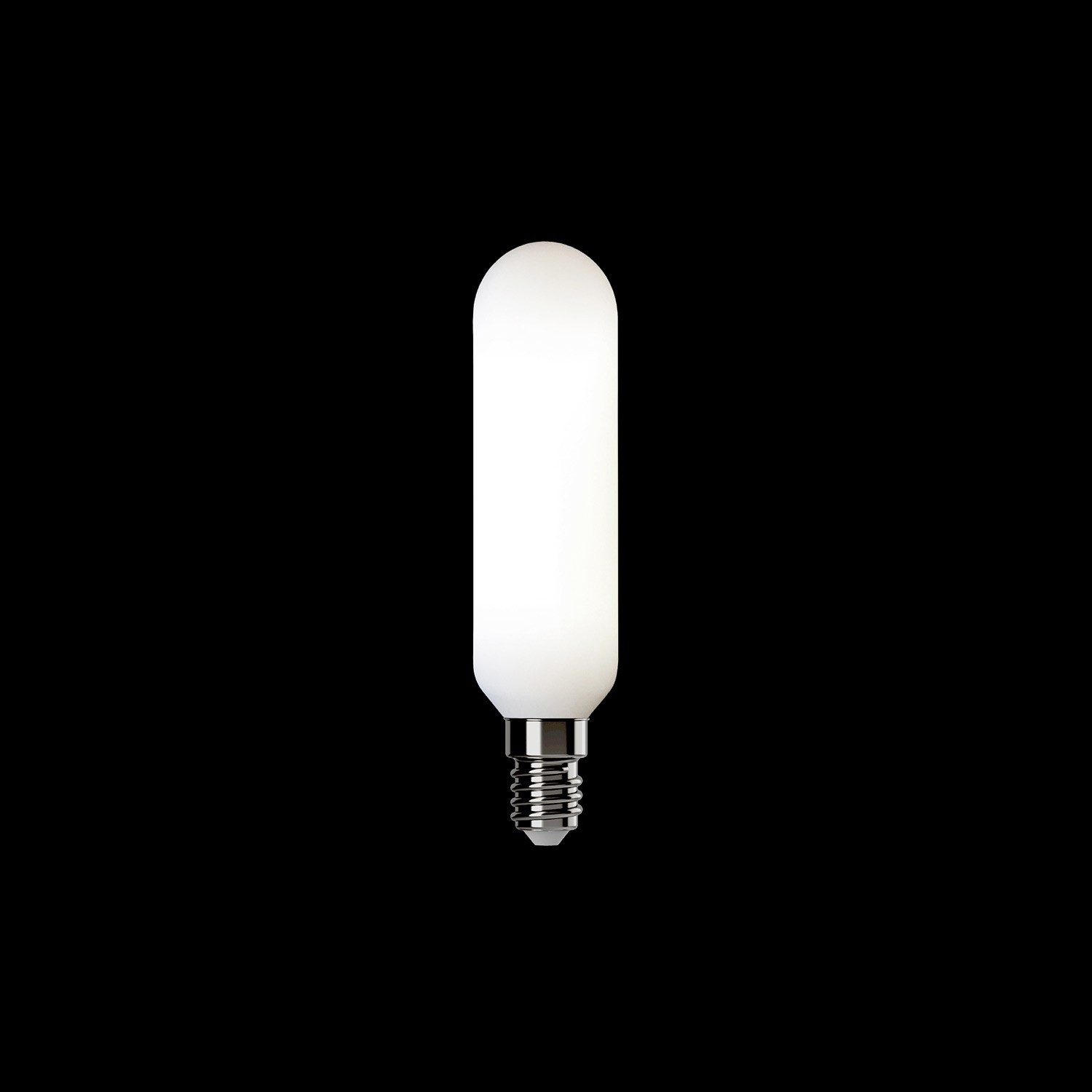 Bombilla LED Blanco Satinado Tubular 4.8W 470Lm E14 2700K Regulable - A07