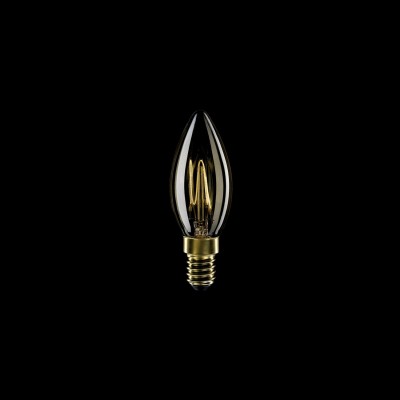 LED Golden Light Bulb Carbon Line Filament Cage Candle C35 3,5W 300Lm E14 2700K Dimmable - C51