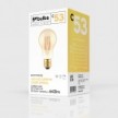 Bombilla LED Dorada Carbón Line Filamento Largo Goccia A60 7W 640Lm E27 2700K Regulable - C53