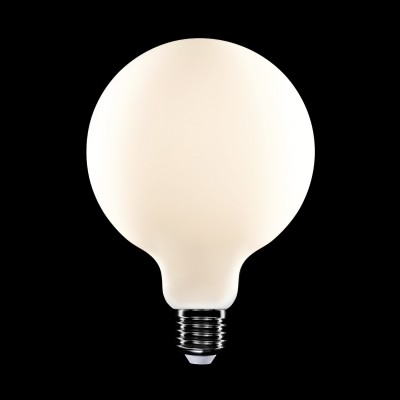 LED Porcelain Effect Light Bulb CRI 95 G125 7W 640Lm E27 2700K Dimmable - P04