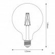 Bombilla LED Efecto Porcelana CRI 95 G125 7W 640Lm E27 2700K Regulable - P04