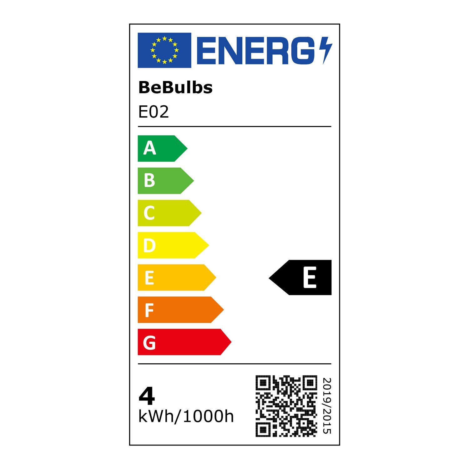 Bombilla LED Transparente Gota A60 4W 470Lm E27 2700K - E02