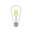 Bombilla LED Transparente Edison ST64 4W 470Lm E27 2700K - E03