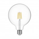 LED Clear Globe Light Bulb G125 4W 470Lm E27 2700K - E05