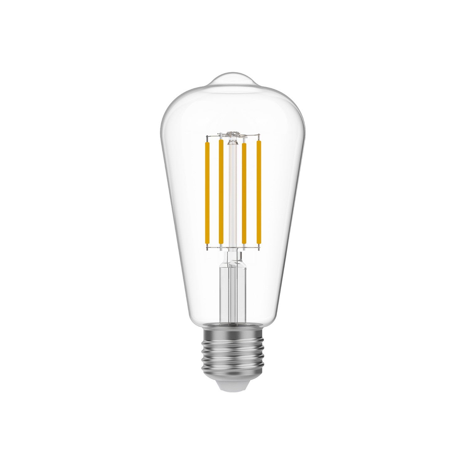 Bombilla LED Transparente Edison ST64 7W 806Lm E27 3500K Regulable - N02