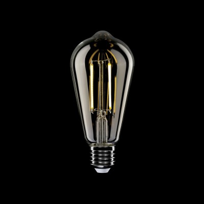 Bombilla LED Transparente Edison ST64 7W 806Lm E27 2700K Regulable - T02