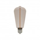 Bombilla LED Smoky Magnetic Deco Line Edison ST64 2.2W 60Lm E27 1800K - F03