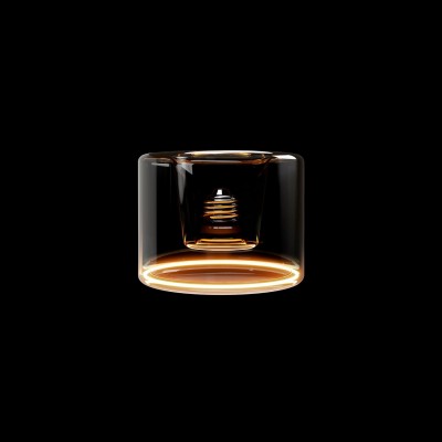 Bombilla LED Smoky Ghost Line Empotrable Donut 120x90 6W 380Lm E27 1900K Regulable - G13