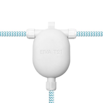 EIVA-3, junta a 3 vías para exterior IP65 a presión