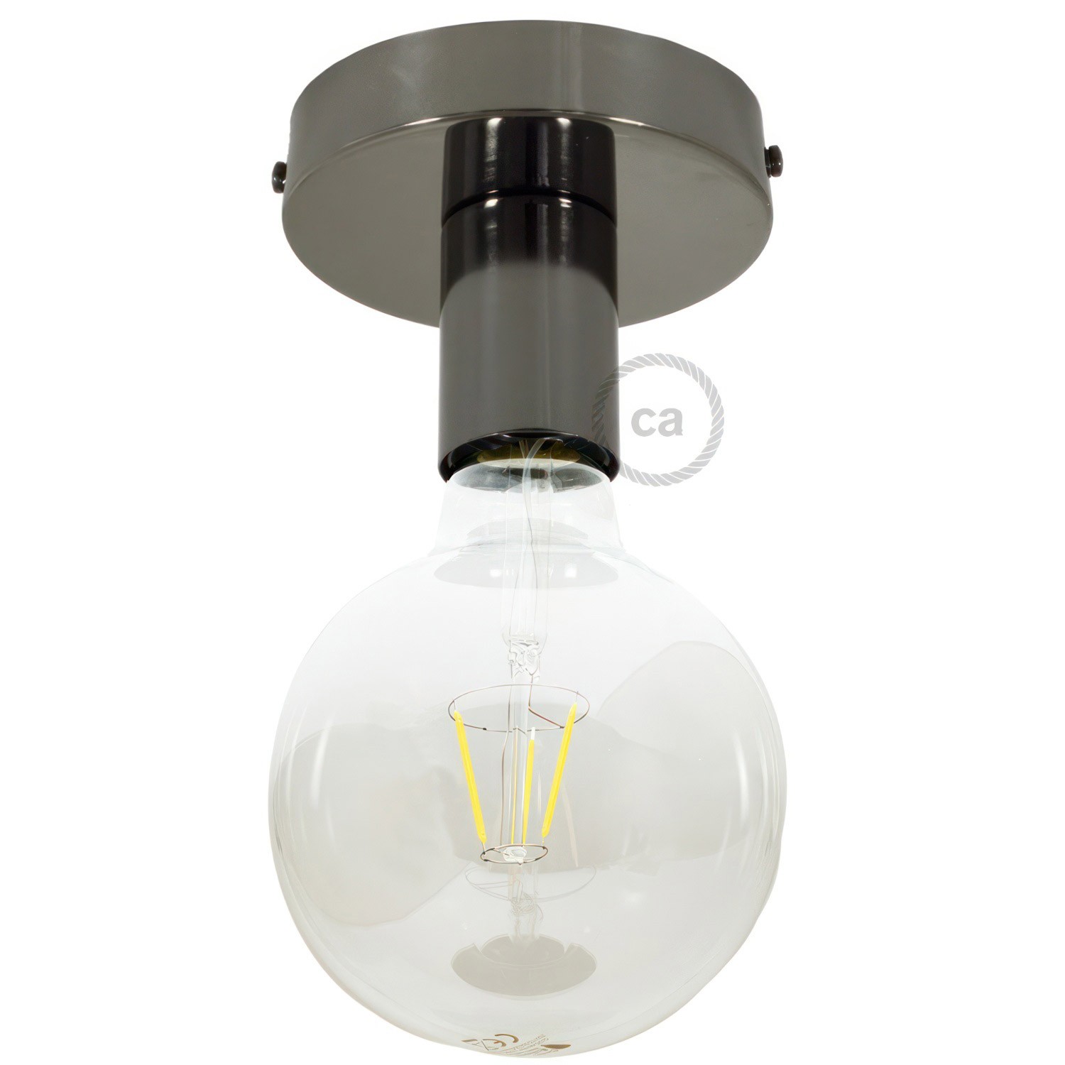 Fermaluce Metal,wall or ceiling flush light