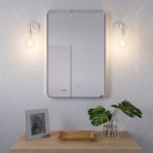 Lámpara de pared Metal de metal con tubo de extensión