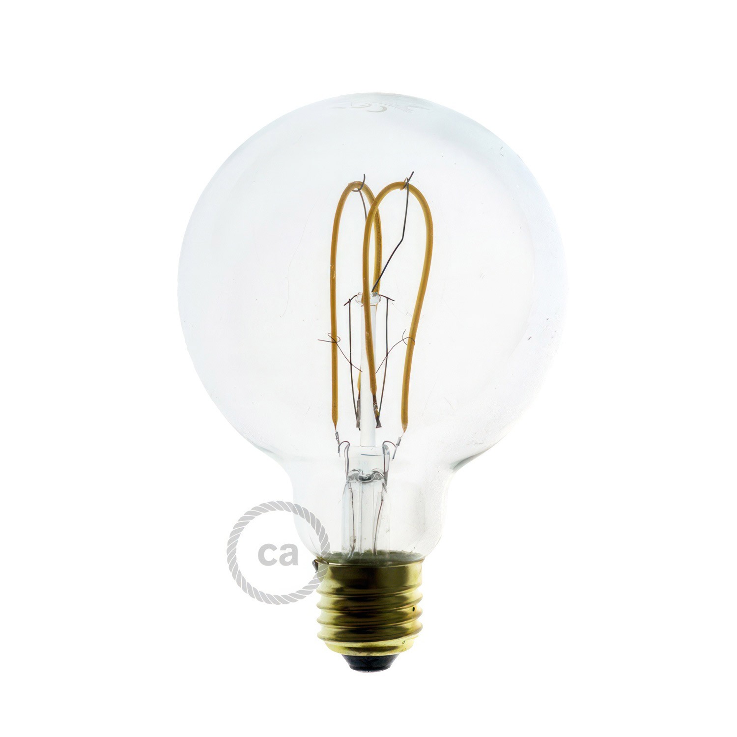 Aplique o plafón articulado Flex 60 de luz difusa con bombilla LED G95