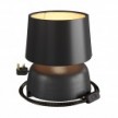 Coppa ceramic table lamp with Athena lampshade