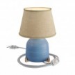 Vaso ceramic table lamp with Impero lampshade