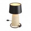 Bottiglia ceramic table lamp with Athena lampshade