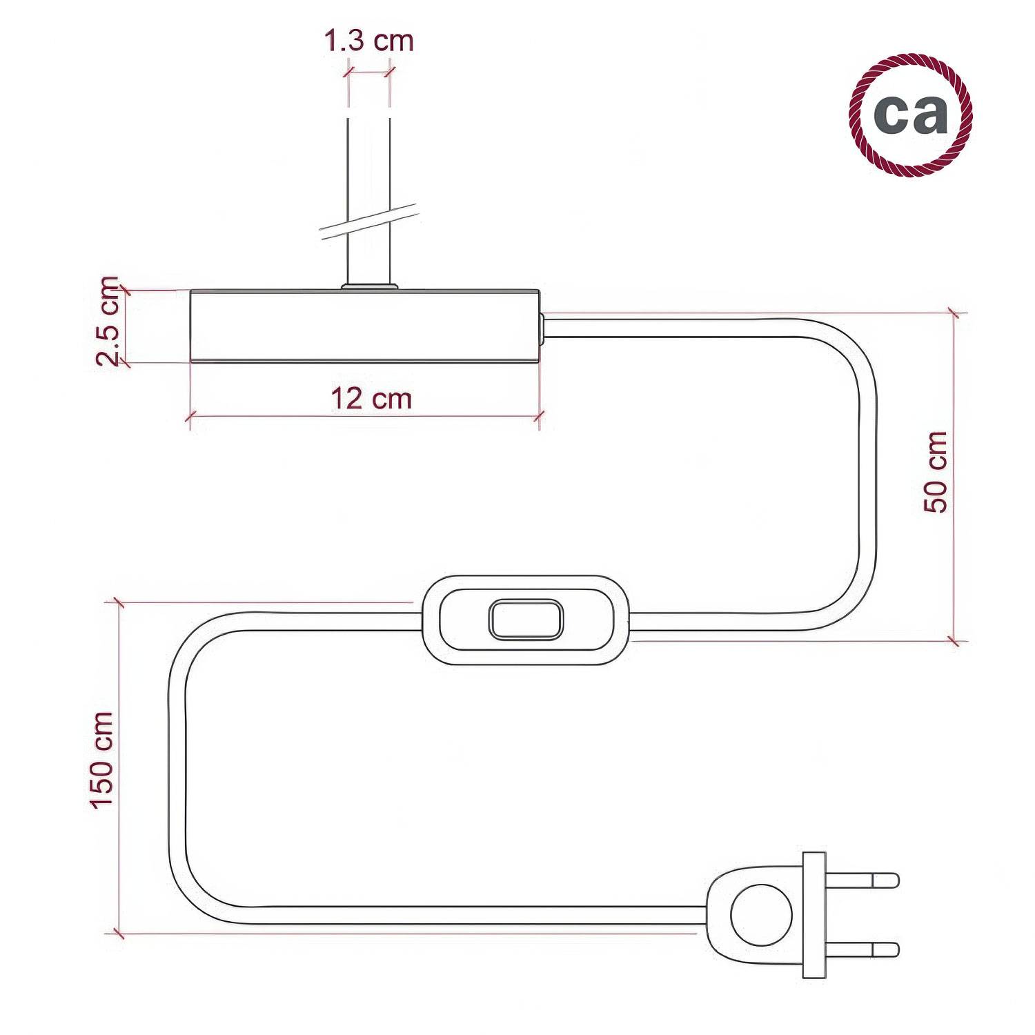 Lámpara de mesa metálica Alzaluce Dash