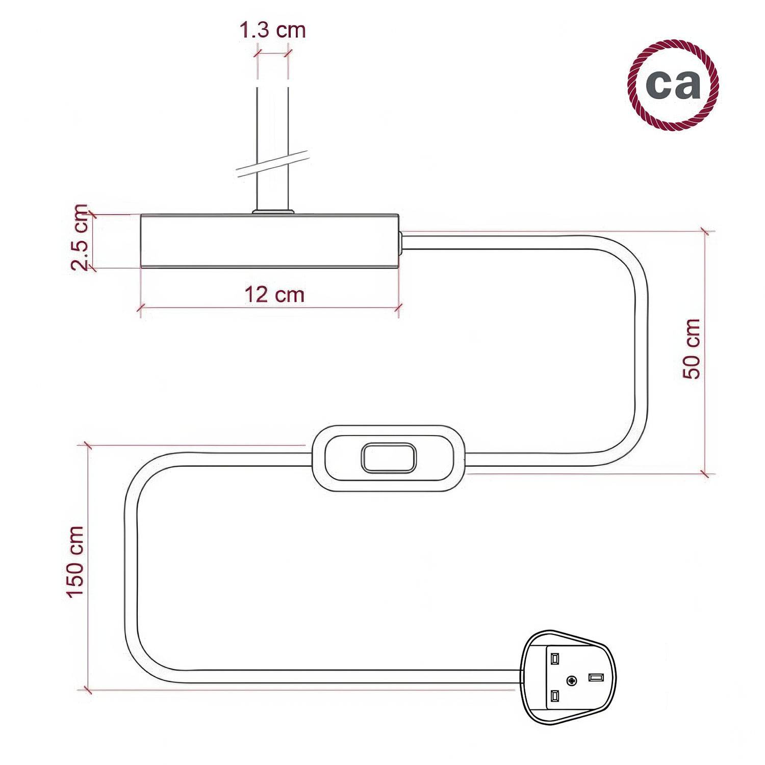 Lámpara de mesa Alzaluce Globo Ghost en metal