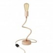 Wood adjustable table lamp with diffused lighting - Table Flex Wood