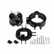 Switch/Diverter kit with butterfly nut and base for Creative-Tubes in black porcelain