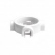 Porcelain base for electrical socket and switch/diverters compatible with Creative-Tubes - from 1 to 4 outputs