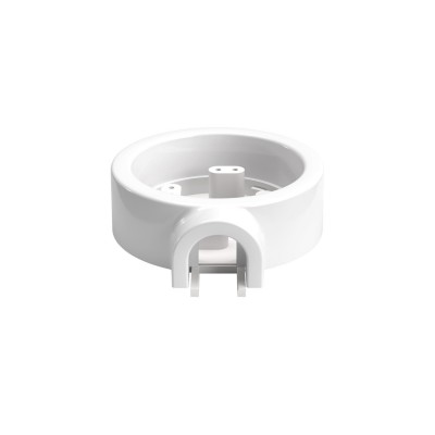 Porcelain base for electrical socket and switch/diverters compatible with Creative-Tubes - from 1 to 4 outputs