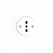 Porcelain Italian 10/16A wall socket