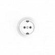 Schuko porcelain wall socket