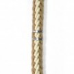 SnakeBis Chord - Plug-in lamp with jute twisted cable