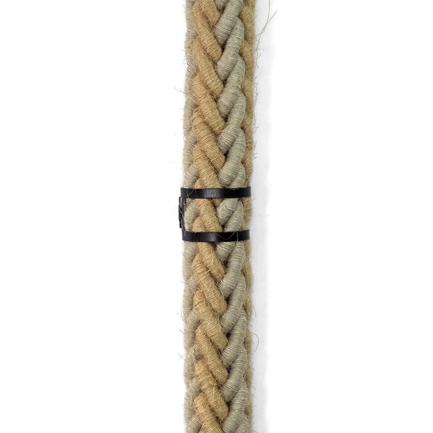 SnakeBis Chord - Plug-in lamp with jute twisted cable