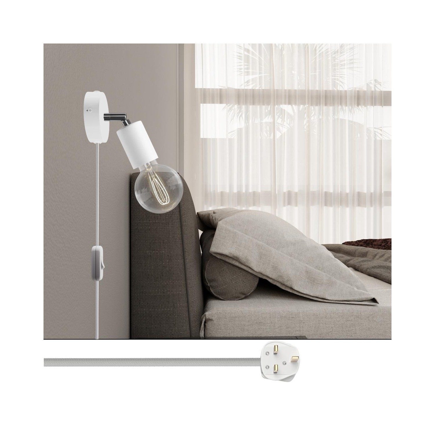 Spostaluce Lamp adjustable metal Joint