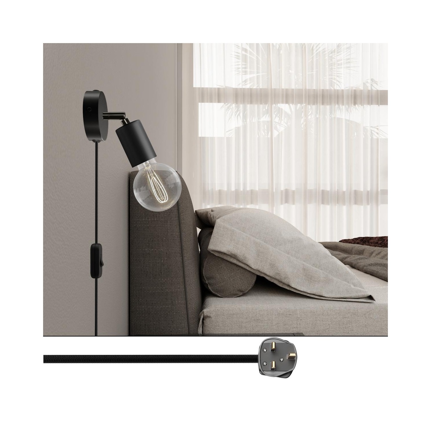 Spostaluce Lamp adjustable metal Joint