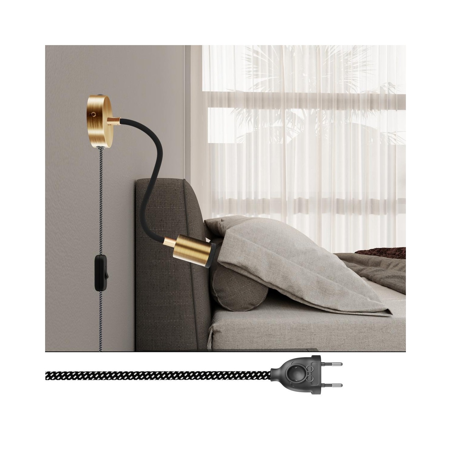 Spostaluce Lamp adjustable Flex 30 with GU1d0 spotlight