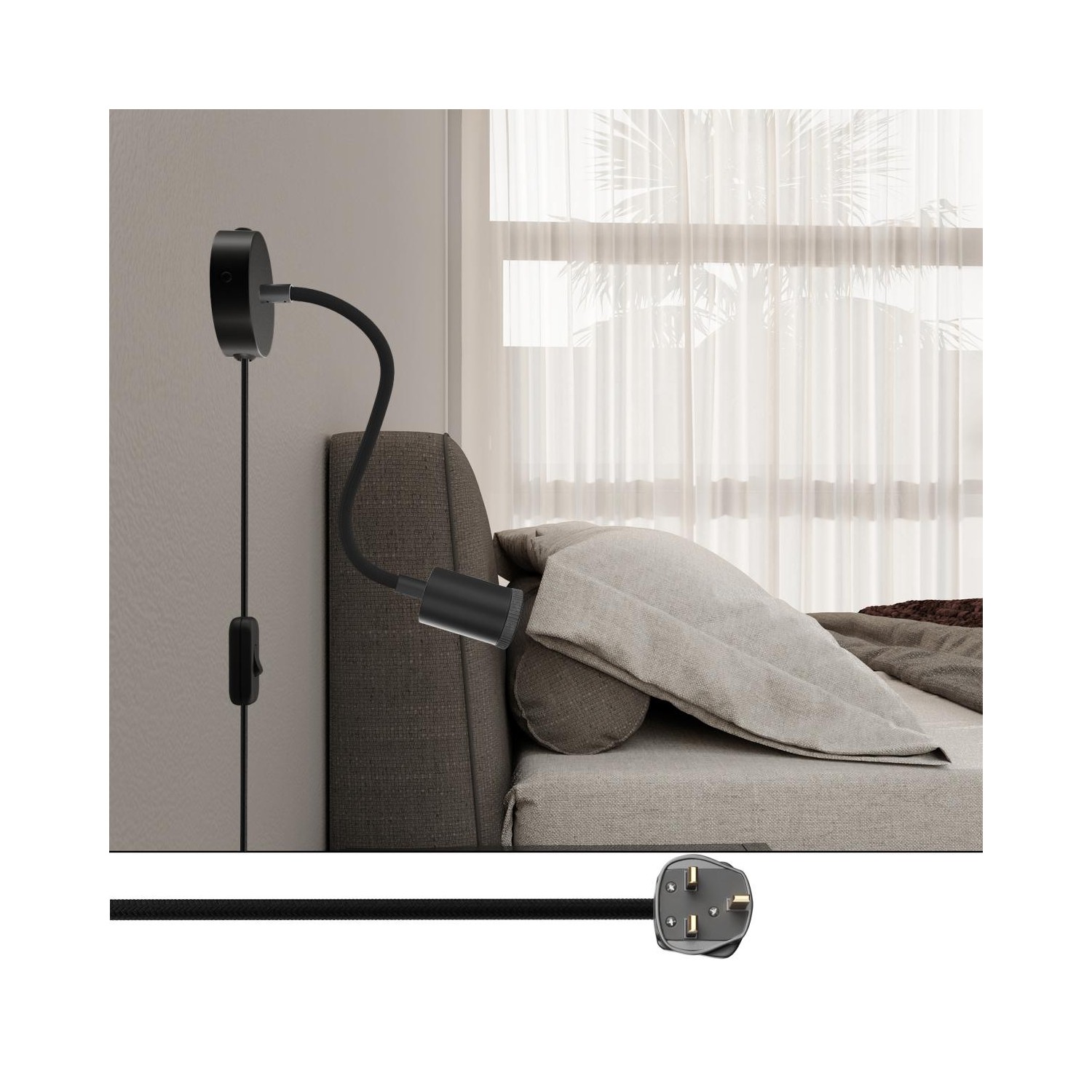 Spostaluce Lamp adjustable Flex 30 with GU1d0 spotlight