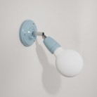 Fermaluce Color 90°, the adjustable porcelain flush light