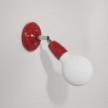 Fermaluce Color 90°, the adjustable porcelain flush light