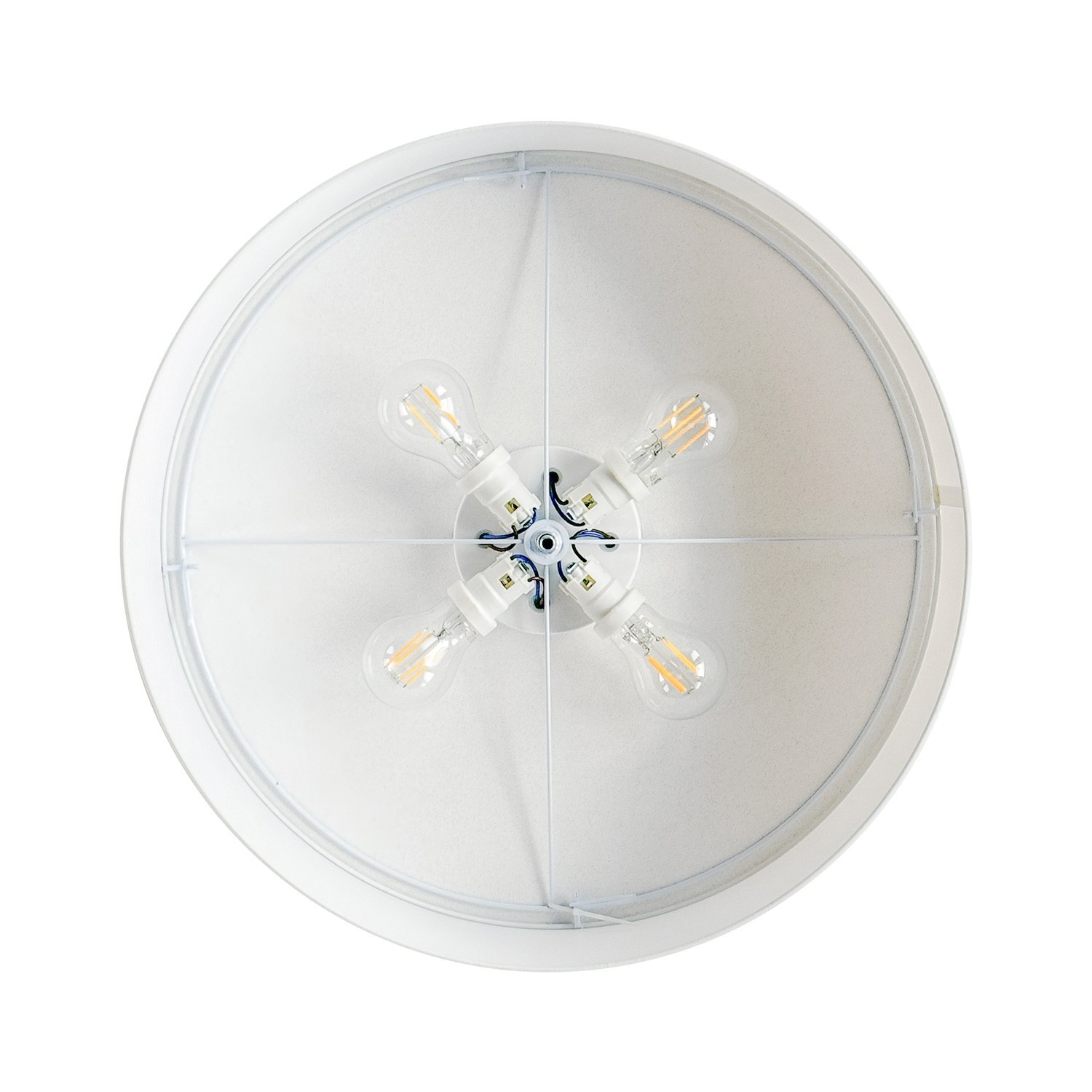 Small fabric ceiling light - Made in Italy