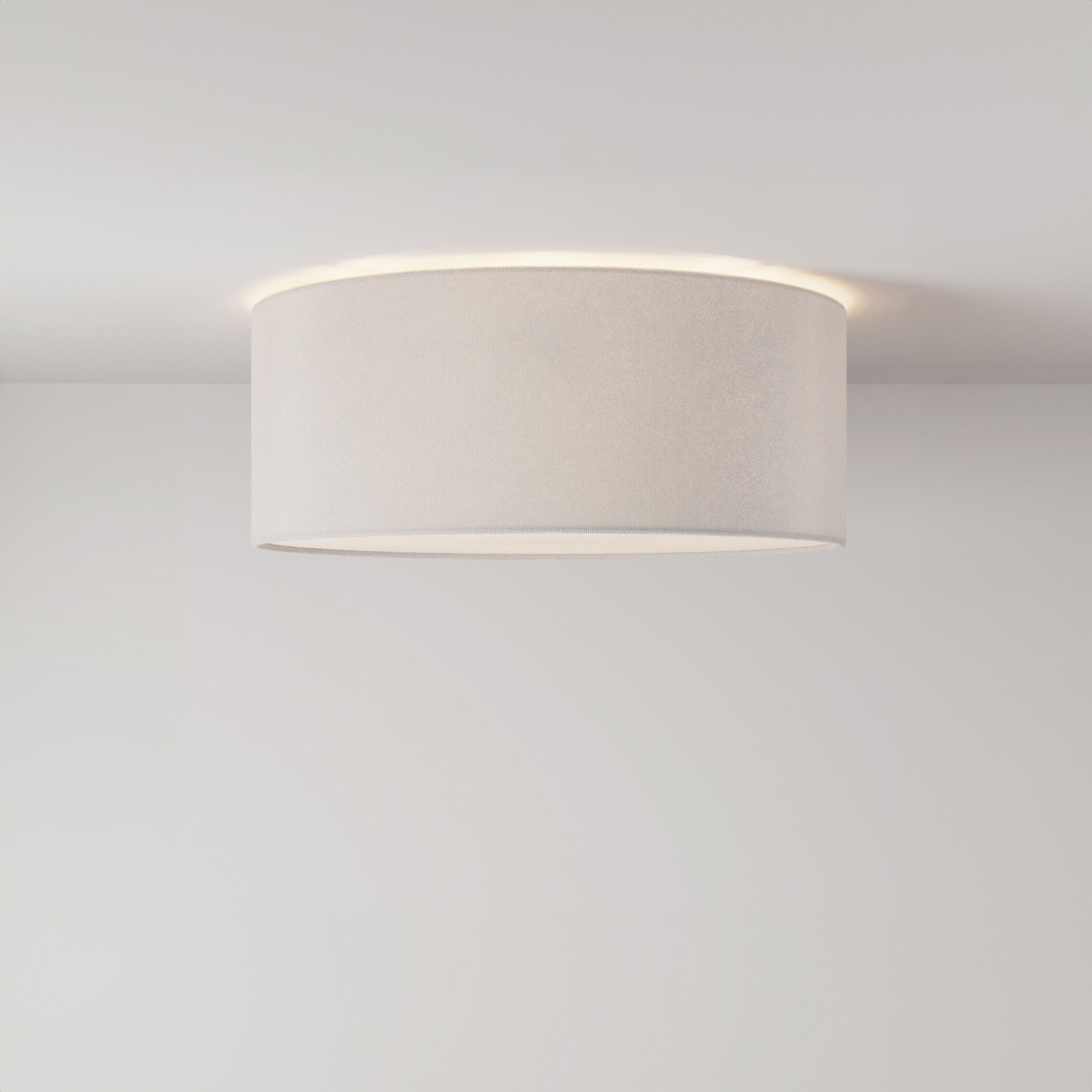 Small fabric ceiling light - Made in Italy