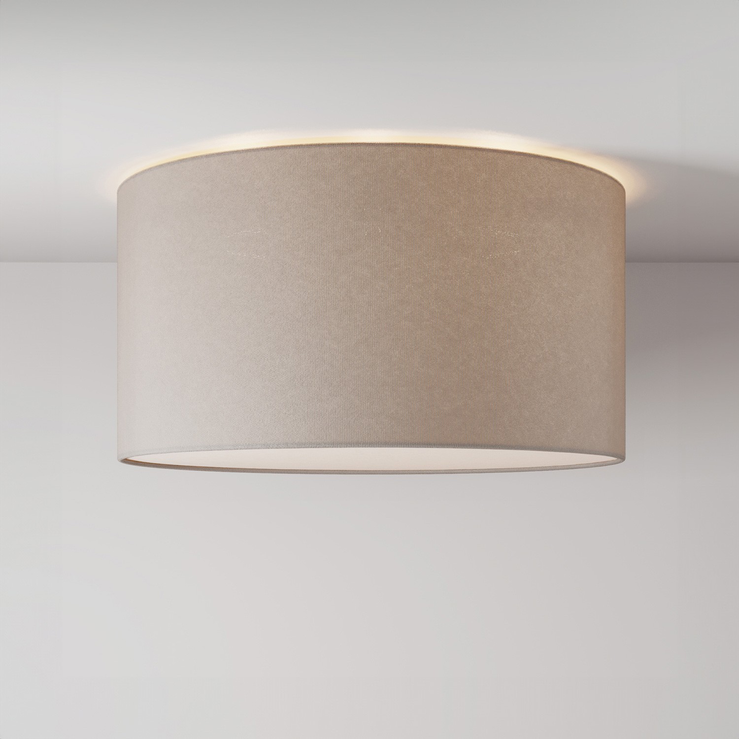 Medium fabric ceiling light - Made in Italy