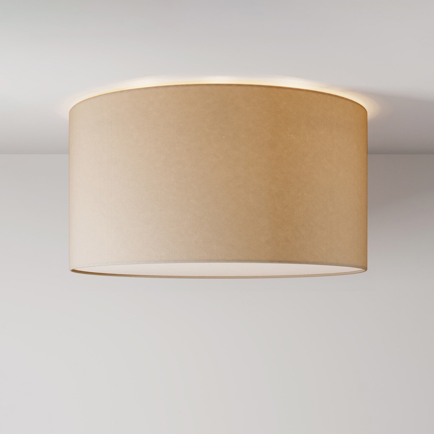 Medium fabric ceiling light - Made in Italy