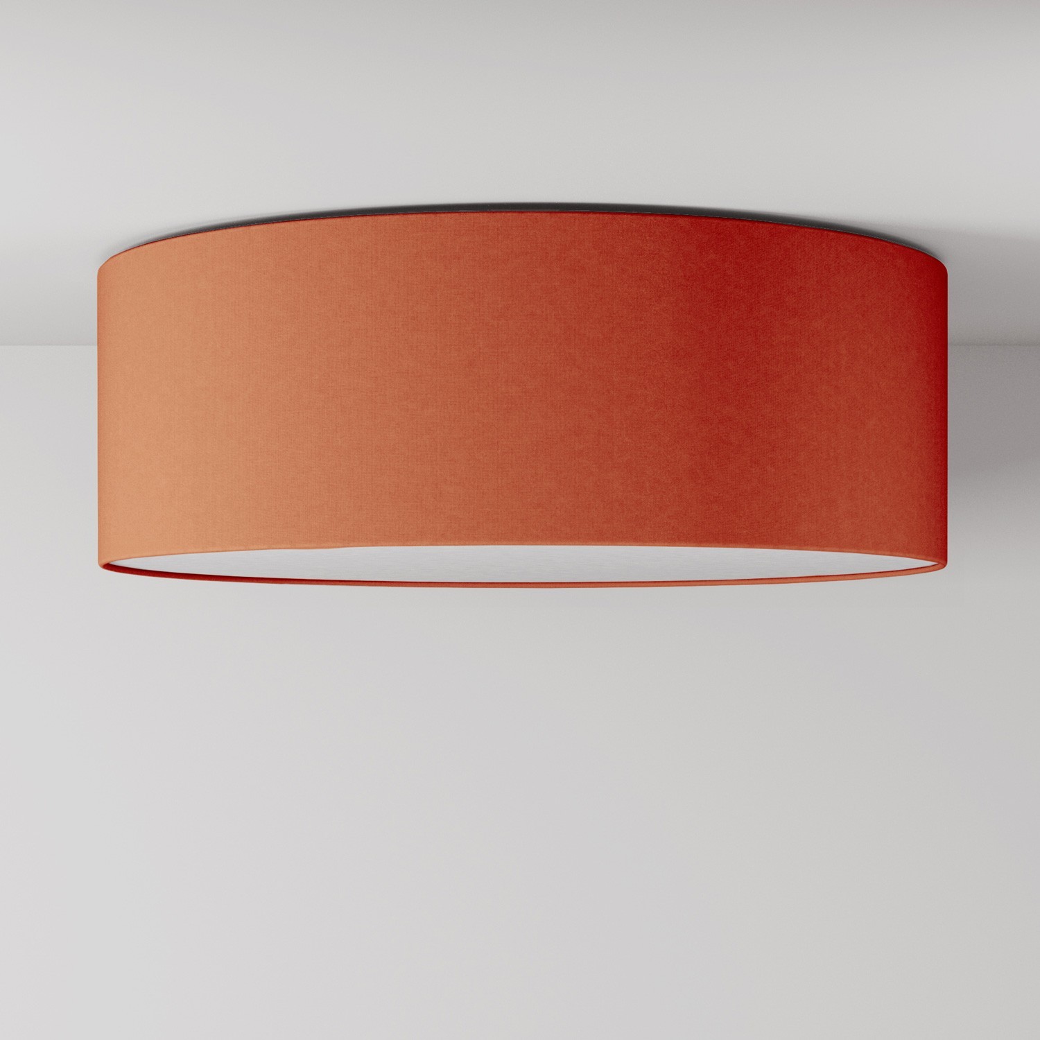 Large fabric ceiling light - Made in Italy