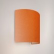 Ventola wall light with fabric shade - Made in Italy