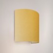 Ventola wall light with fabric shade - Made in Italy