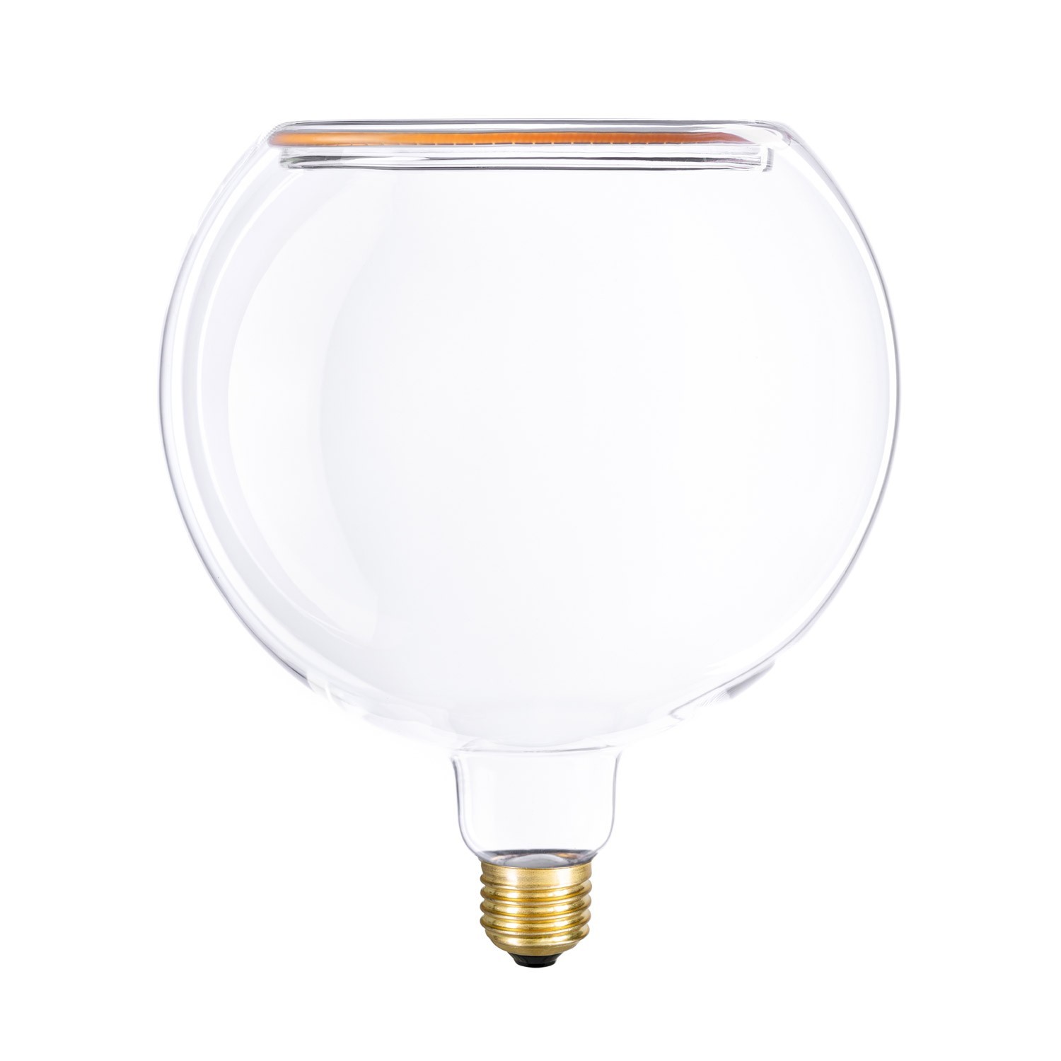 Bombilla LED Transparente Línea Ghost CRI 90 G200 5W 350Lm E27 2200K Regulable - G06