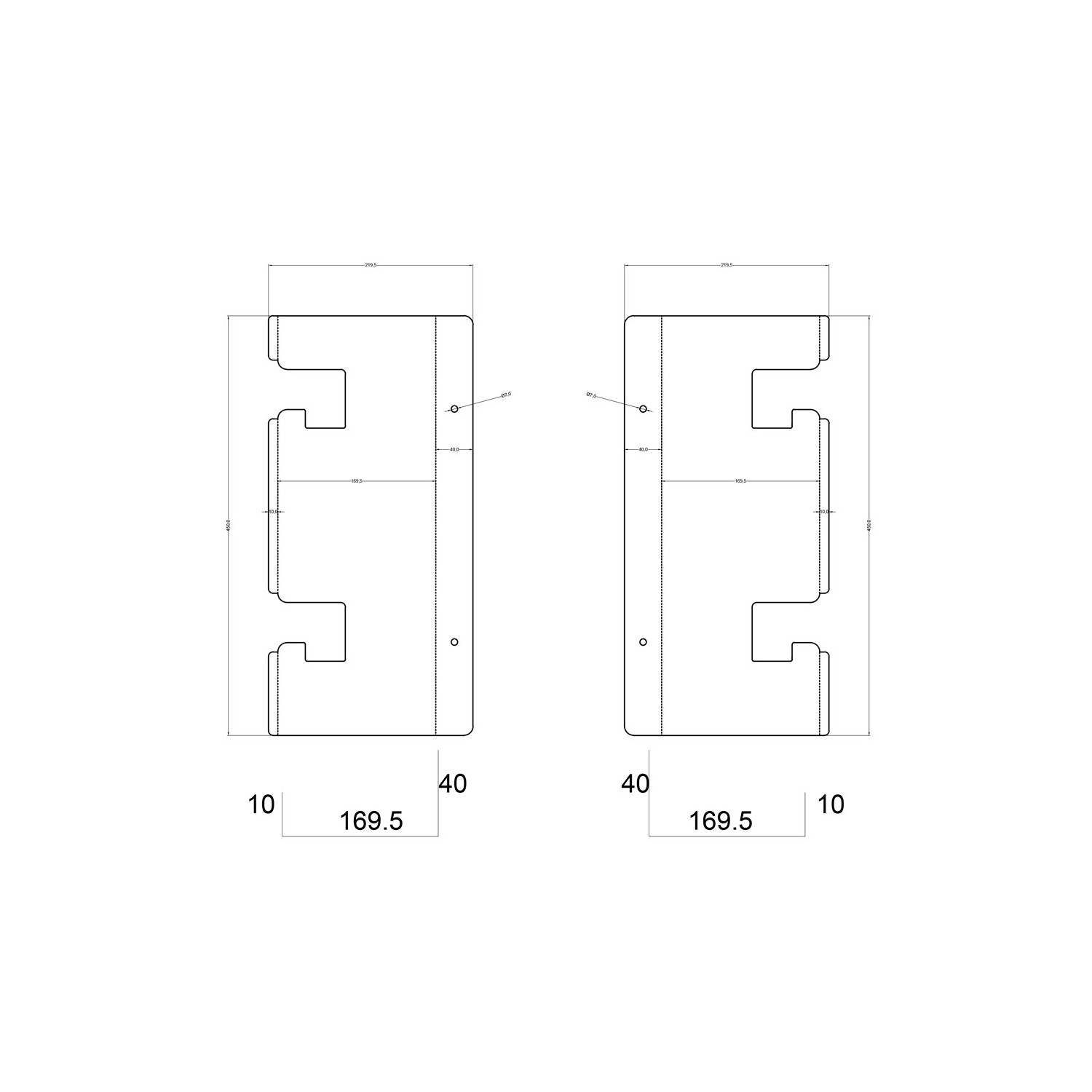 Display kit with logo for 8 reels of cable