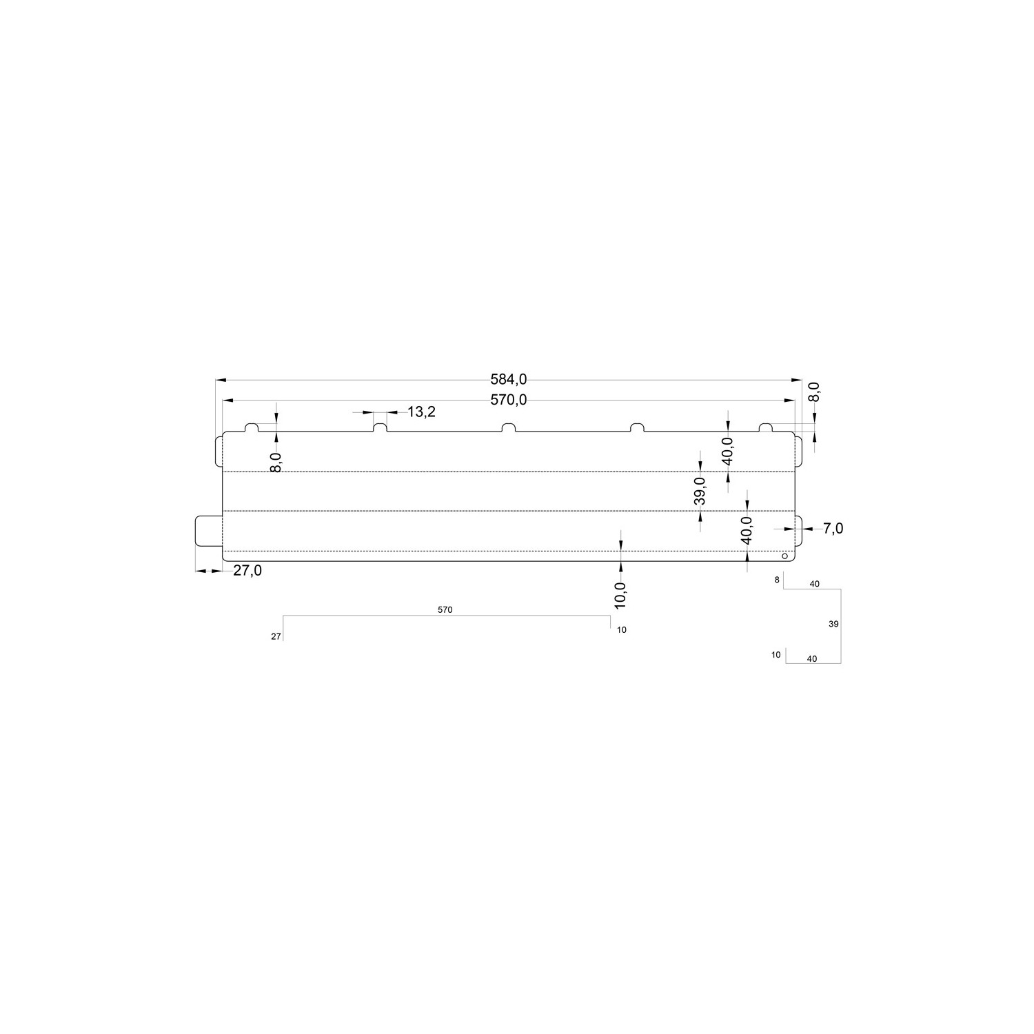 Display kit with logo for 8 reels of cable