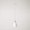 Pendant lamp with shade Vaso and track adapter