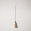 Pendant lamp with shade Vaso and track adapter