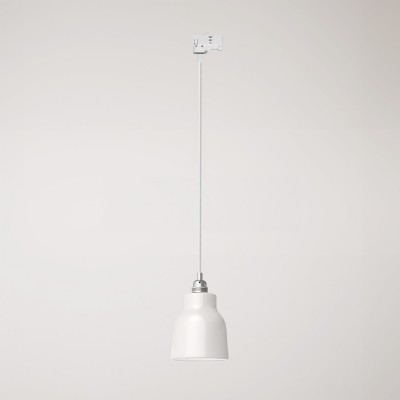 Pendant lamp with shade Vaso and track adapter