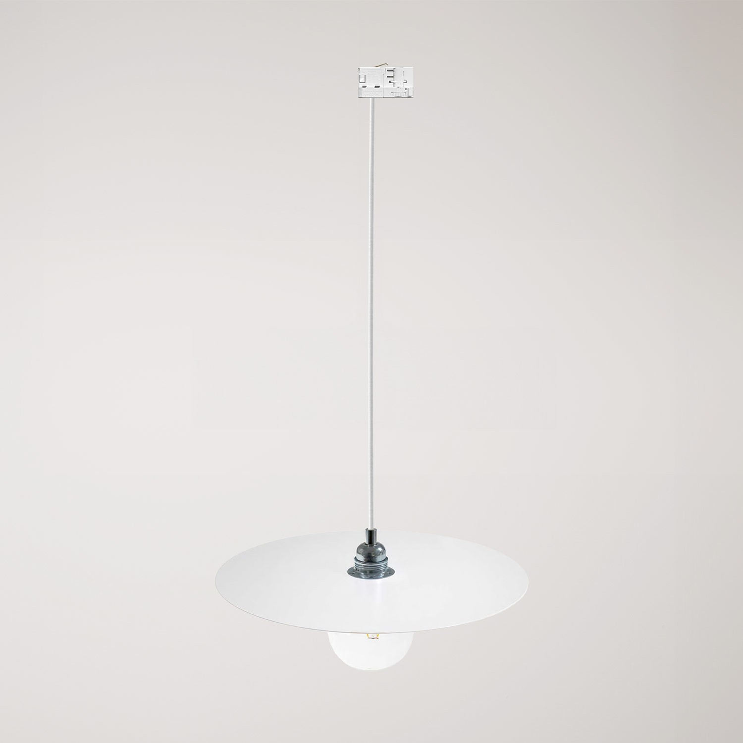 Ellepi XL track pendant lamp with shade