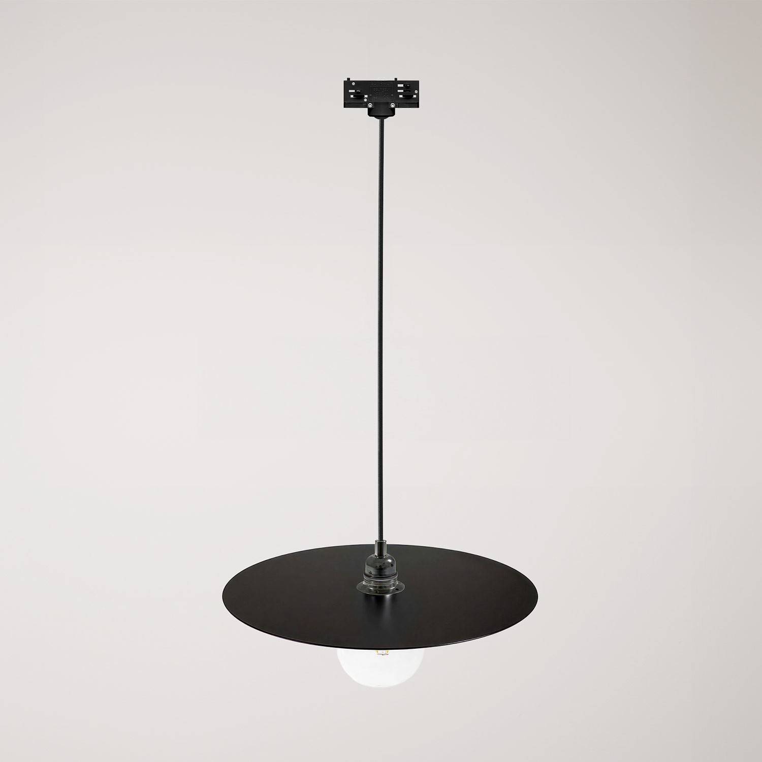 Ellepi XL track pendant lamp with shade